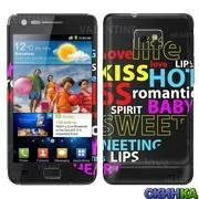 Купить наклейку на Samsung Galaxy S2 I9100 Kiss
