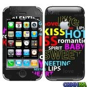 Купить наклейку на Apple Iphone 3G Kiss