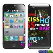 Купить наклейку на Apple Iphone 4 Kiss